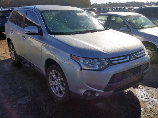 JA4AD3A34EZ016914 - 2014 MITSUBISHI OUTLANDER SILVER photo 1