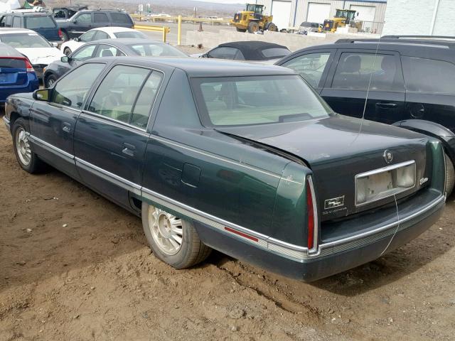 1G6KF52Y8RU312681 - 1994 CADILLAC DEVILLE CO GREEN photo 3