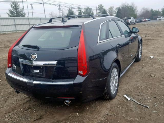 1G6DF8EG7A0101822 - 2010 CADILLAC CTS LUXURY BLACK photo 4