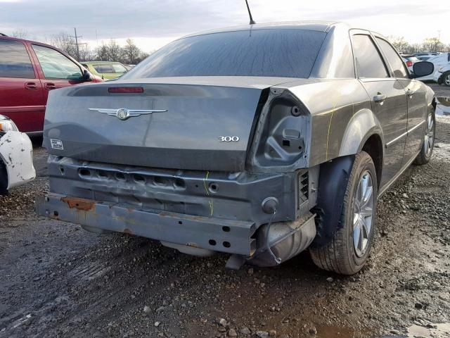 2C3LA43R68H243576 - 2008 CHRYSLER 300 LX CHARCOAL photo 4