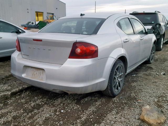 1B3BD4FB3BN626033 - 2011 DODGE AVENGER EX GRAY photo 4