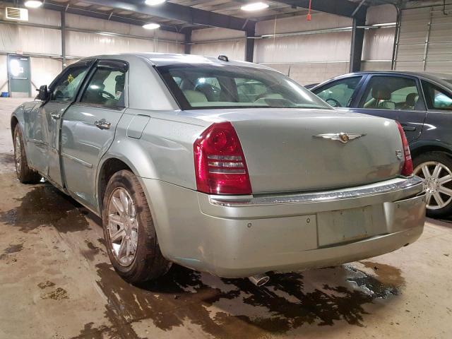 2C3AA63H75H697096 - 2005 CHRYSLER 300C BLUE photo 3