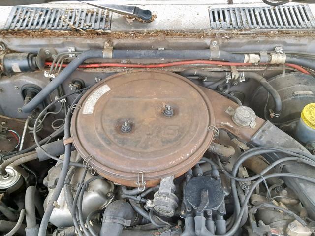 1N6HD16S2HC302550 - 1987 NISSAN D21 KING C GRAY photo 7