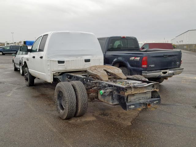 3D6WH48A28G101582 - 2008 DODGE RAM 3500 S WHITE photo 3