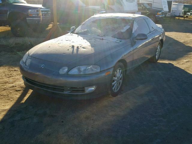 JT8UZ30C5P0024970 - 1993 LEXUS SC 400 GRAY photo 2