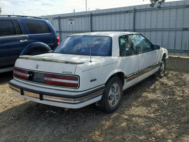 2G4WB14LXM1854627 - 1991 BUICK REGAL CUST WHITE photo 4