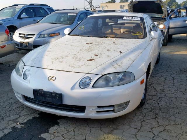 JT8CD32Z5T0035747 - 1996 LEXUS SC 300 WHITE photo 2