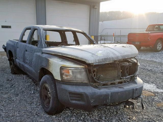 1D3HW38N98S581556 - 2008 DODGE DAKOTA SXT BURN photo 1