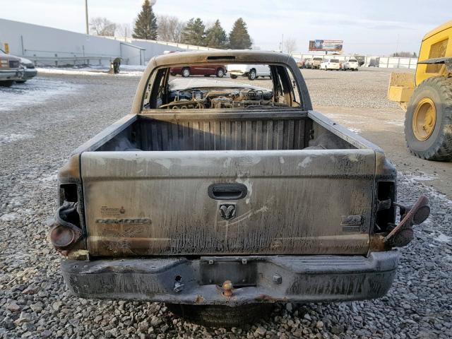 1D3HW38N98S581556 - 2008 DODGE DAKOTA SXT BURN photo 10