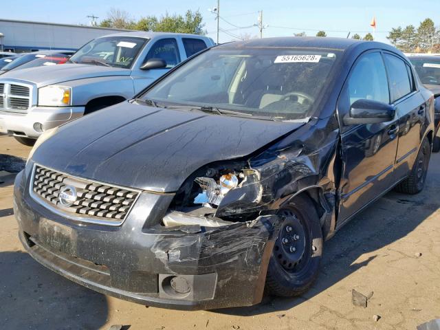 3N1AB61E17L716496 - 2007 NISSAN SENTRA 2.0 BLACK photo 2