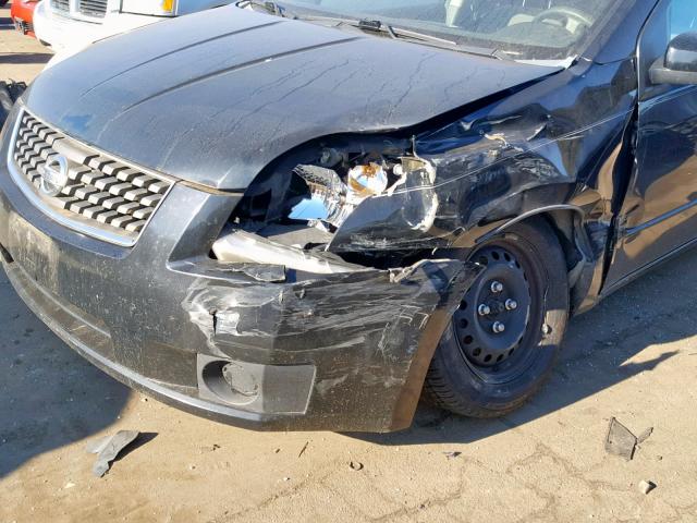 3N1AB61E17L716496 - 2007 NISSAN SENTRA 2.0 BLACK photo 9