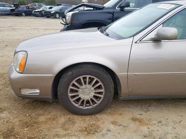 1G6KE57Y83U251920 - 2003 CADILLAC DEVILLE DH GOLD photo 9