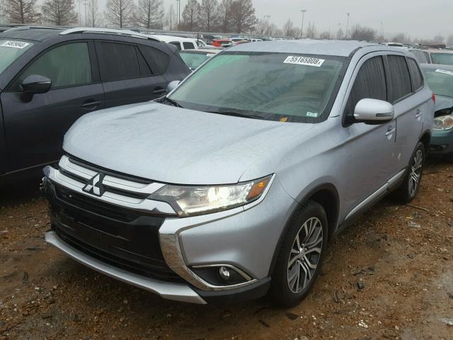 JA4AZ3A34HZ026364 - 2017 MITSUBISHI OUTLANDER SILVER photo 2