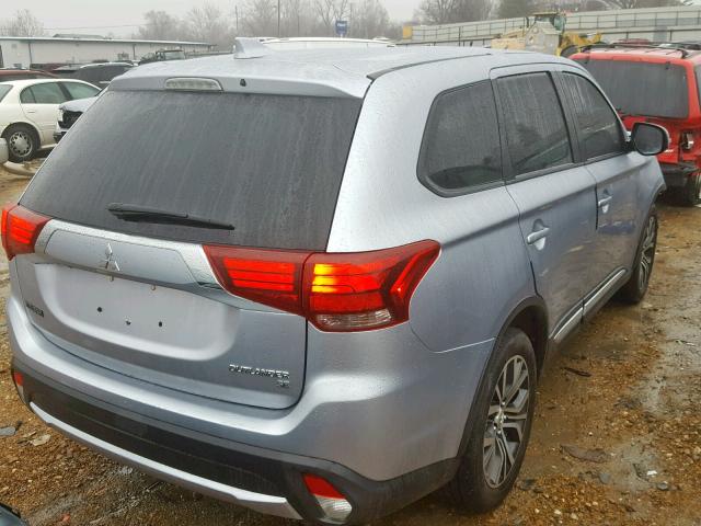 JA4AZ3A34HZ026364 - 2017 MITSUBISHI OUTLANDER SILVER photo 4