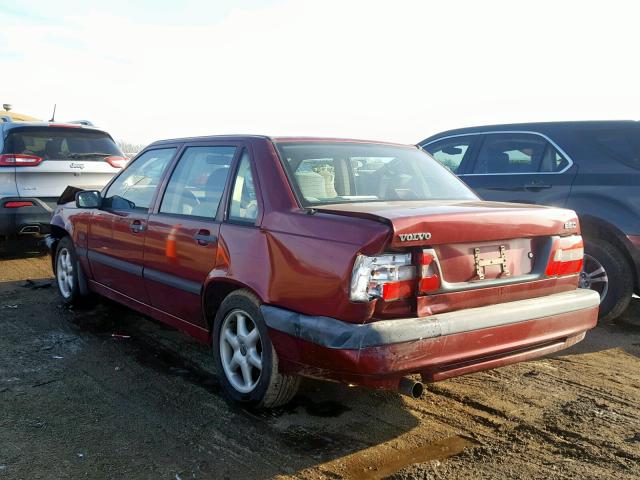 YV1LS5544V2360989 - 1997 VOLVO 850 RED photo 3