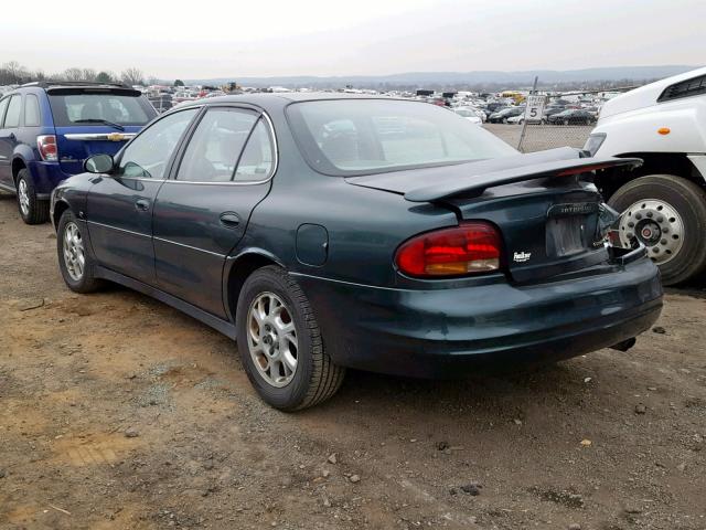 1G3WS52H3YF258638 - 2000 OLDSMOBILE INTRIGUE G GREEN photo 3