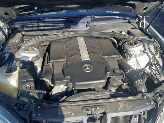 WDBNG70J23A342954 - 2003 MERCEDES-BENZ S 430 GRAY photo 7