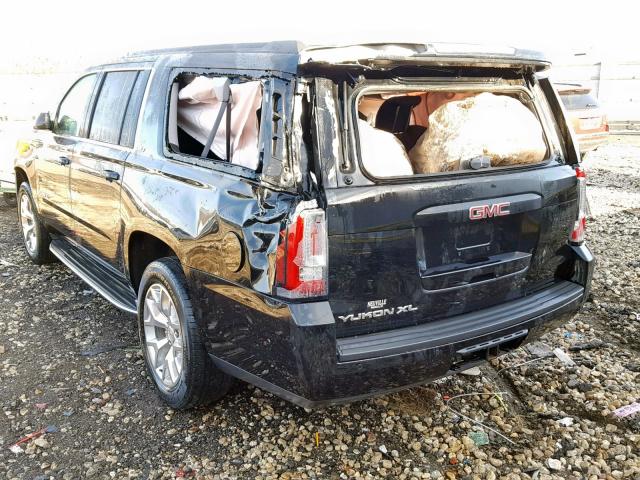 1GKS2HKC7FR543573 - 2015 GMC YUKON XL K BLACK photo 3