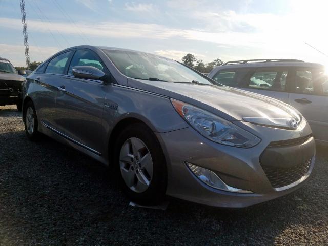 KMHEC4A43CA022204 - 2012 HYUNDAI SONATA HYB SILVER photo 1