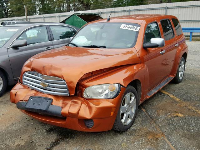 3GNDA23D86S505656 - 2006 CHEVROLET HHR LT ORANGE photo 2