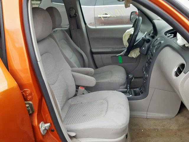 3GNDA23D86S505656 - 2006 CHEVROLET HHR LT ORANGE photo 5