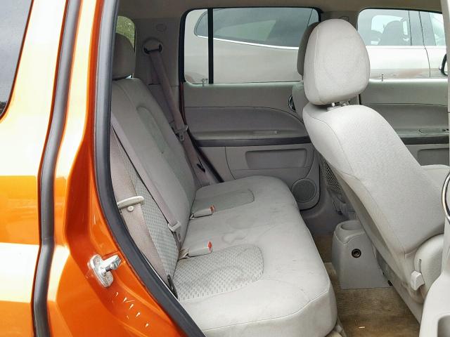 3GNDA23D86S505656 - 2006 CHEVROLET HHR LT ORANGE photo 6