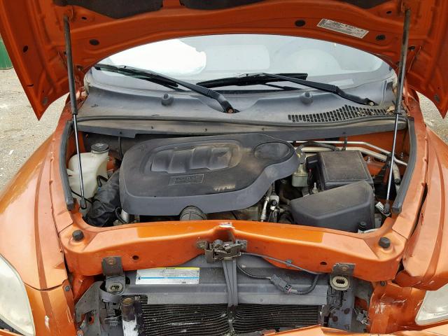 3GNDA23D86S505656 - 2006 CHEVROLET HHR LT ORANGE photo 7