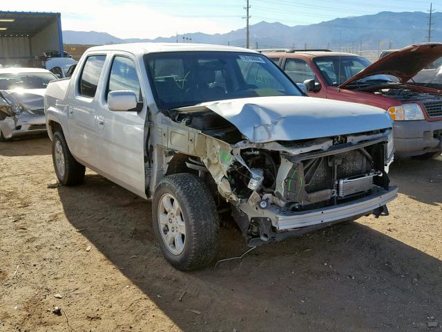 2HJYK16566H558697 - 2006 HONDA RIDGELINE SILVER photo 1