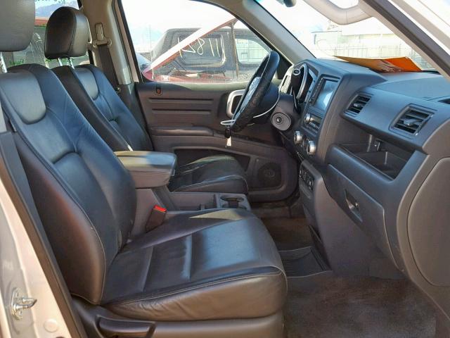 2HJYK16566H558697 - 2006 HONDA RIDGELINE SILVER photo 5