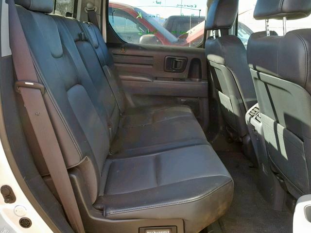 2HJYK16566H558697 - 2006 HONDA RIDGELINE SILVER photo 6