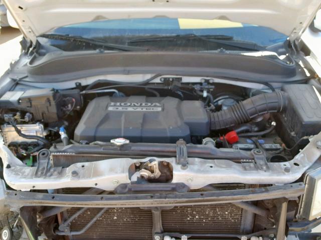 2HJYK16566H558697 - 2006 HONDA RIDGELINE SILVER photo 7