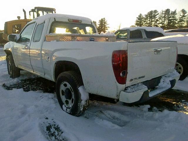 1GCKTBD97A8128646 - 2010 CHEVROLET COLORADO WHITE photo 3