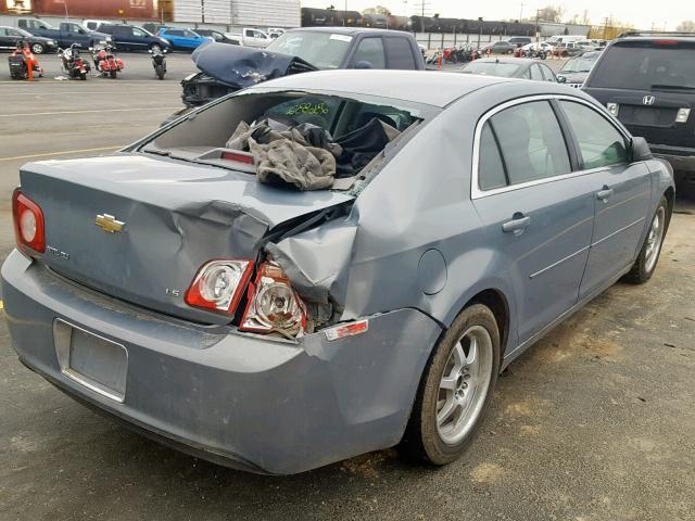 1G1ZG57B19F115538 - 2009 CHEVROLET MALIBU LS SILVER photo 4