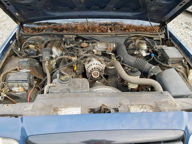 2FAFP71W3XX193215 - 1999 FORD CROWN VICT BLUE photo 7