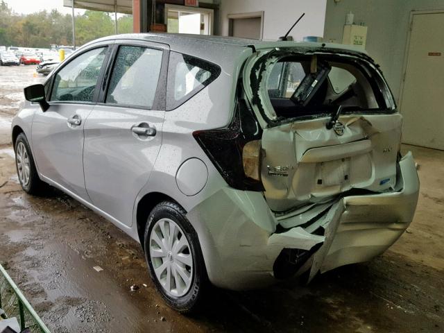 3N1CE2CPXFL415621 - 2015 NISSAN VERSA NOTE SILVER photo 3