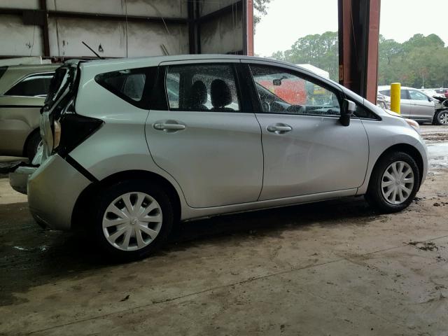 3N1CE2CPXFL415621 - 2015 NISSAN VERSA NOTE SILVER photo 9