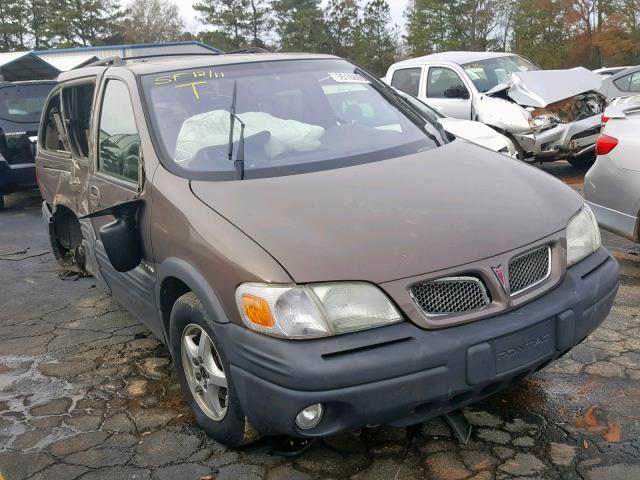 1GMDX03E1YD127585 - 2000 PONTIAC MONTANA BROWN photo 1