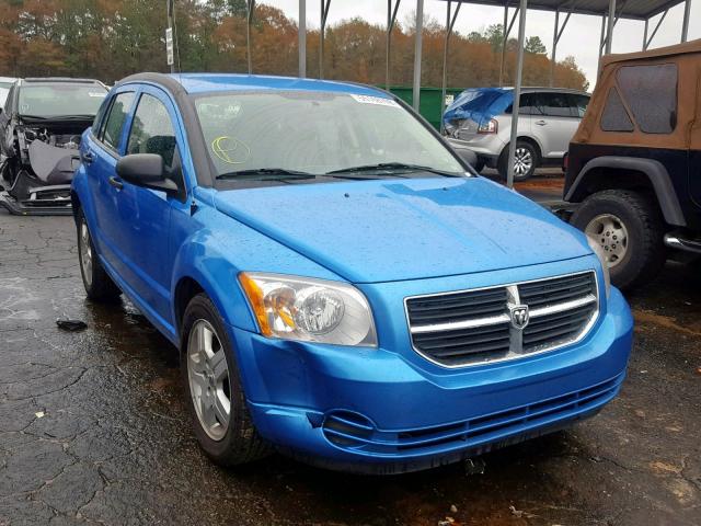 1B3HB48B48D754924 - 2008 DODGE CALIBER SX BLUE photo 1