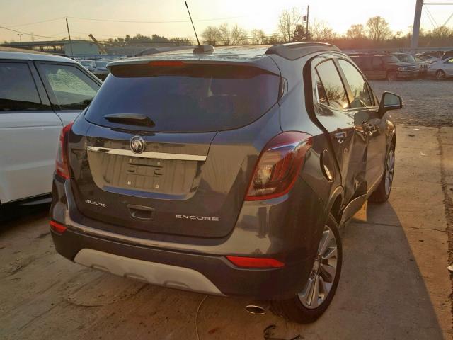 KL4CJASB1HB099808 - 2017 BUICK ENCORE PRE GRAY photo 4