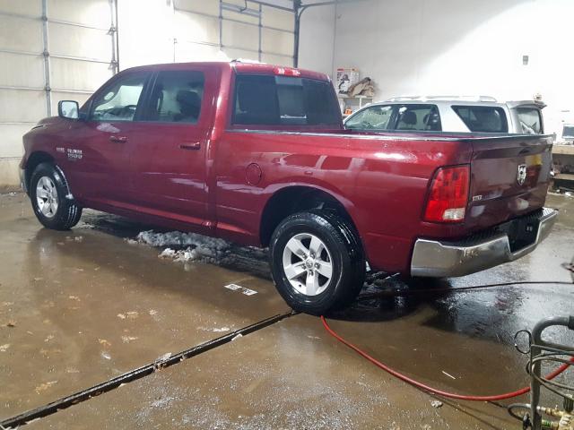 1C6RR6TT8KS585169 - 2019 RAM 1500 CLASS BURGUNDY photo 3