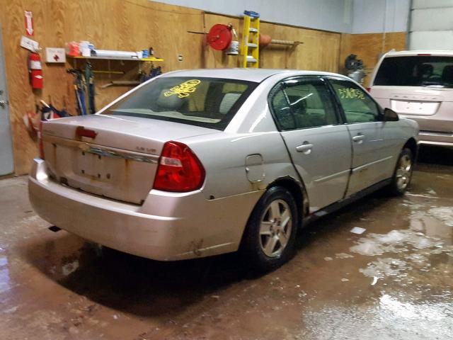 1G1ZT528X4F110726 - 2004 CHEVROLET MALIBU LS 银色 照片 4