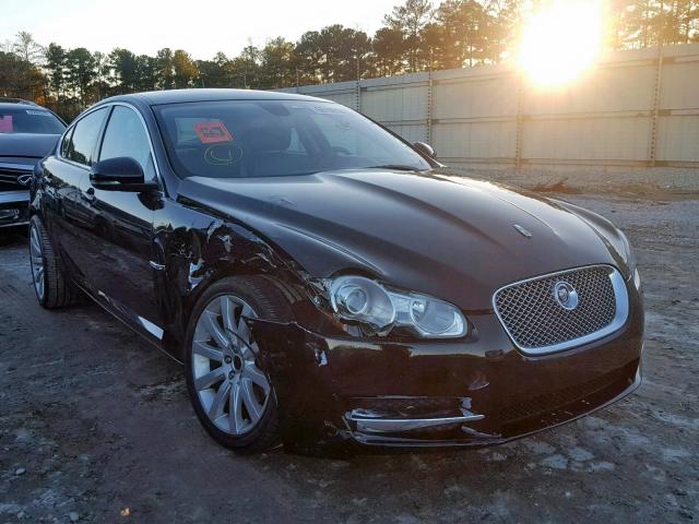 SAJWA0FA1AHR55448 - 2010 JAGUAR XF LUXURY BLACK photo 1