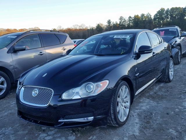 SAJWA0FA1AHR55448 - 2010 JAGUAR XF LUXURY BLACK photo 2