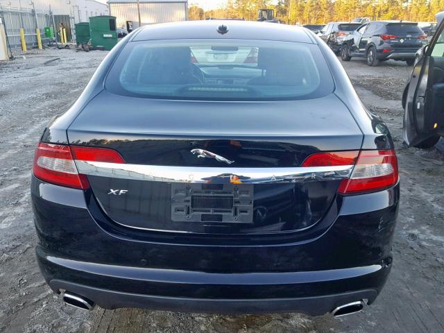 SAJWA0FA1AHR55448 - 2010 JAGUAR XF LUXURY BLACK photo 9