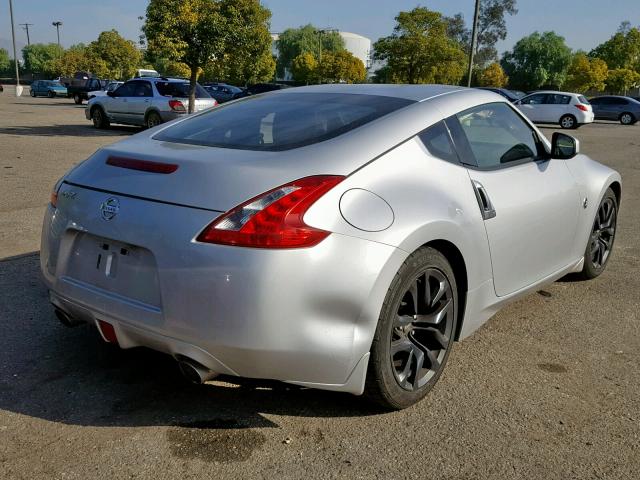 JN1AZ4EH9GM933384 - 2016 NISSAN 370Z BASE SILVER photo 4