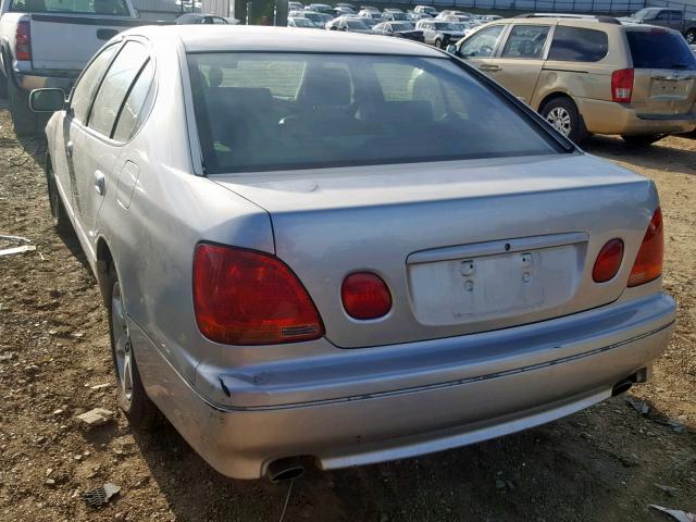 JT8BD69S410137236 - 2001 LEXUS GS 300 SILVER photo 3