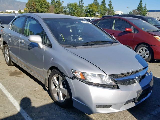 19XFA16689E026858 - 2009 HONDA CIVIC SILVER photo 1