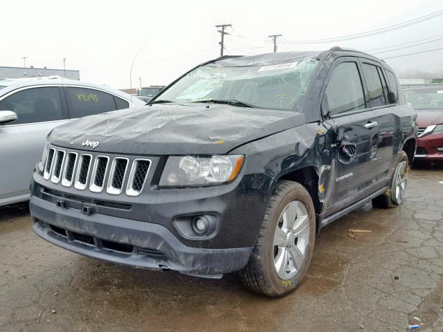 1C4NJCBBXED869904 - 2014 JEEP COMPASS SP 黑色 照片 2