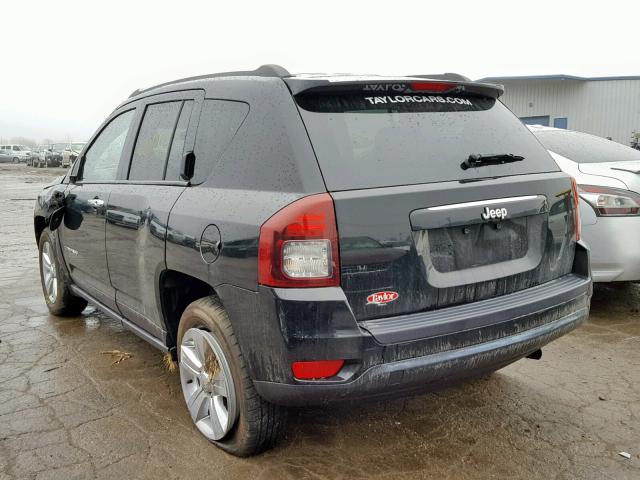 1C4NJCBBXED869904 - 2014 JEEP COMPASS SP 黑色 照片 3