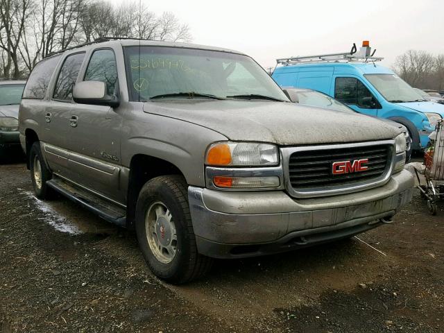 3GKFK16Z42G261196 - 2002 GMC YUKON XL K BEIGE photo 1